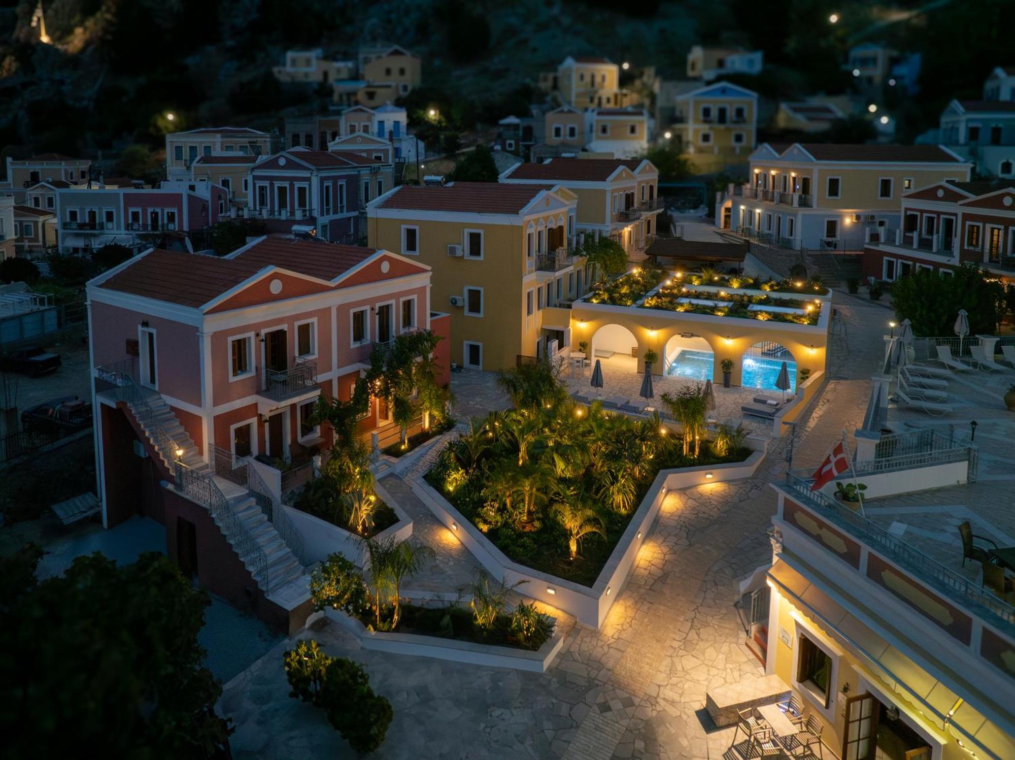 Opera House Hotel Symi Exterior foto